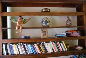 Knihovna v bed and breakfast