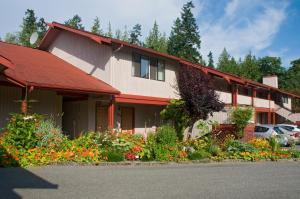 Zahrada ubytování Sequim Bay Lodge