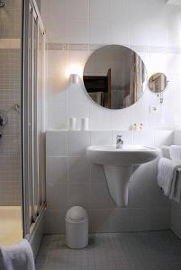 Koupelna v ubytování Hotel Josten