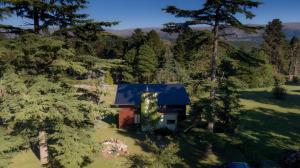 Landskap semula jadi dekat dengan the country house