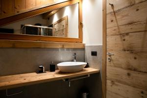 Koupelna v ubytování B&B Il Tabià