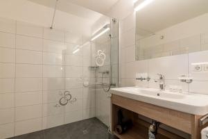 Koupelna v ubytování Appartement Haus Zalim