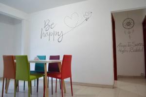 Χώρος καθιστικού στο The Nest House - Acogedor apartamento en Duitama