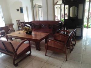 Area soggiorno di Hotel Besar Purwokerto