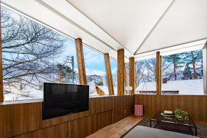 Televisyen dan/atau pusat hiburan di Villa Umbrella Hakuba(白馬笠屋）