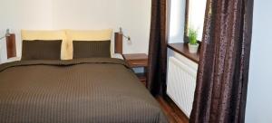 Posteľ alebo postele v izbe v ubytovaní Apartmán Lipno 50
