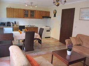 Kuchyň nebo kuchyňský kout v ubytování Apartments Marijana