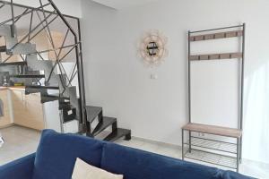 Kuchyň nebo kuchyňský kout v ubytování Appartement neuf tout confort