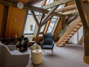 Posezení v ubytování Zámecký Hostel Litomyšl