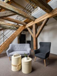 Posezení v ubytování Zámecký Hostel Litomyšl