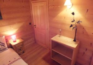 Koupelna v ubytování Au Petit Gîte Les Paccots