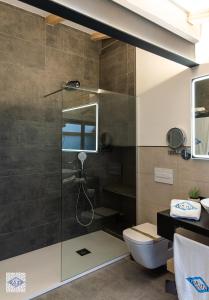 Koupelna v ubytování Ágora Casa + 37 fotografií