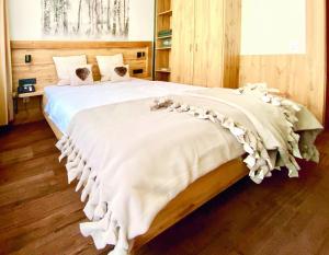Voodi või voodid majutusasutuse Hotel Sonnenhof Aspach toas