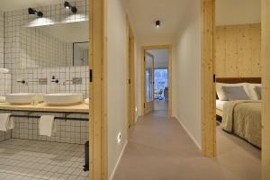 Posteľ alebo postele v izbe v ubytovaní Element Lakeside Apartments