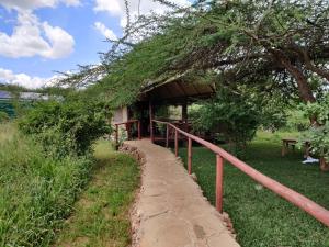 Jardín al aire libre en Oldonyo Orok Lodge