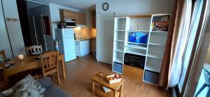 Nhà bếp/bếp nhỏ tại Appartement résidence des Bottières