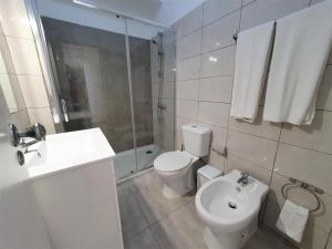 Koupelna v ubytování T1 Dunas 7 - Aconchegante, Wifi, 150mt Praia