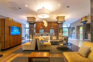 Posezení v ubytování Hotel Lucerna Tijuana