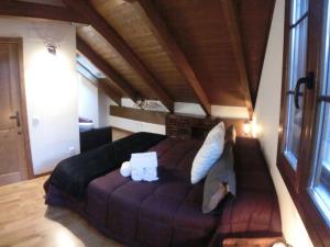 Posteľ alebo postele v izbe v ubytovaní Ca Solleta, casa de montaña a 20 min de la Peülla, Vaqueira-Beret