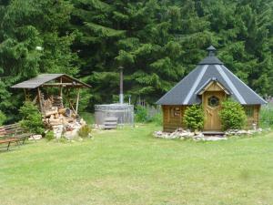 Zahrada ubytování Holiday Home in Jägersgrün near Ski Slopes