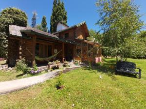 Zahrada ubytování Hostel Meridiano 71