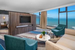 Χώρος καθιστικού στο Minh Toan SAFI Ocean Hotel