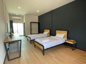 Postel nebo postele na pokoji v ubytování Sinai Hotel