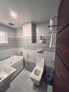 Koupelna v ubytování Chautari Boutique Hotel