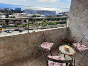 Balkón alebo terasa v ubytovaní Apartment Gaga Split