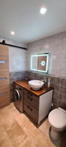 Koupelna v ubytování Appartement Ychoux