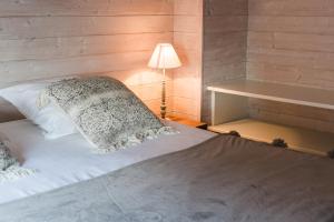 Postel nebo postele na pokoji v ubytování Maison Mariette