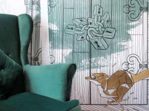 ibis Styles Kraków East的休息区