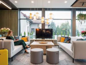 Posezení v ubytování ibis Styles Kraków East