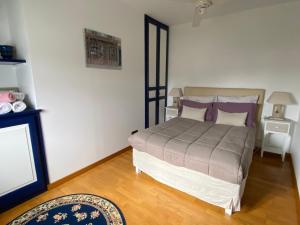 Ein Bett oder Betten in einem Zimmer der Unterkunft Gite Des Vignes