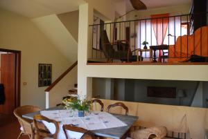 Posezení v ubytování B&B Selve di Rogaro
