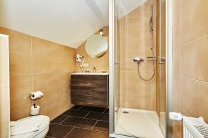 Koupelna v ubytování Hotel Rupertihof