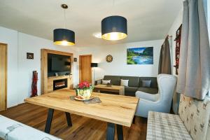 Kuchyň nebo kuchyňský kout v ubytování Hotel Rupertihof