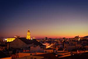 A general view of Málaga or a view of the city taken from Az apartmant