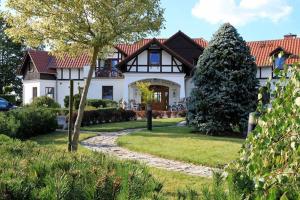 Zahrada ubytování Hotel Dworek nad Regą