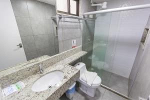 Kupatilo u objektu Pousada Praia de Porto