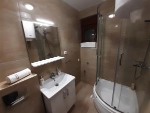 O baie la Apartman TAMARIS - parking&spectacular mountain view +19 fotografii