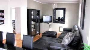 Istumisnurk majutusasutuses Halllandsnes Apartments