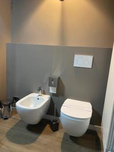 A bathroom at Il Rifugio del Risol