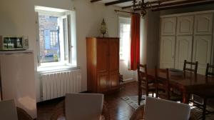 Posezení v ubytování Gite Coriosolites