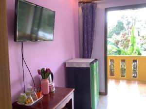 TV a/nebo společenská místnost v ubytování MossMan House