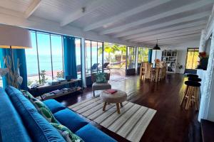 Posezení v ubytování Villa Moana