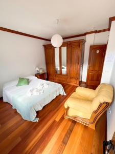 Postel nebo postele na pokoji v ubytování Canary Bio Hostel Tenerife