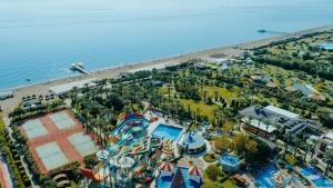 Общий вид на море или вид на море из курортного отеля