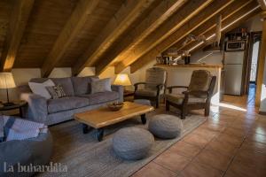 Posedenie v ubytovaní Abadía de Montenartró Apartamentos