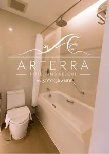 Koupelna v ubytování Arterra Hotel and Resort